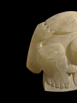 Alabaster Figur