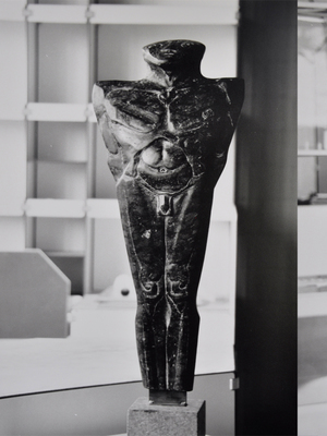 Skulptur eines Mannes, Daniele Trebucchi